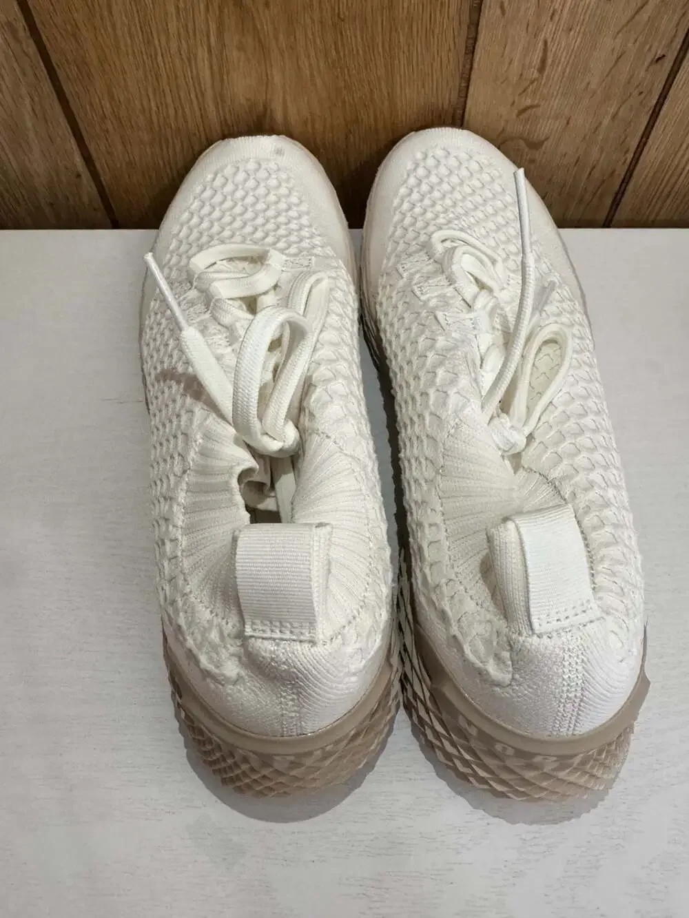 Men's Classic White Lunar Allday Knit Shoes